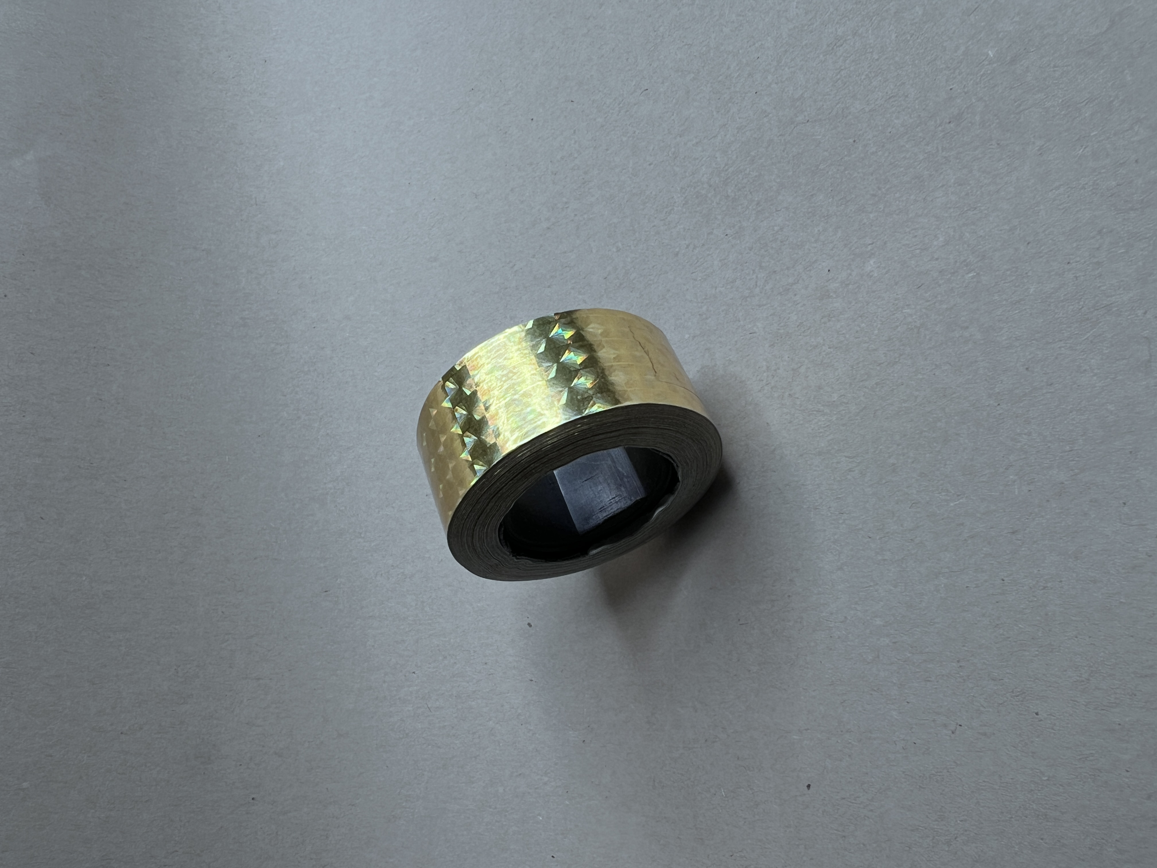 Holografic Prisma Gold 6m Deco-Tape 