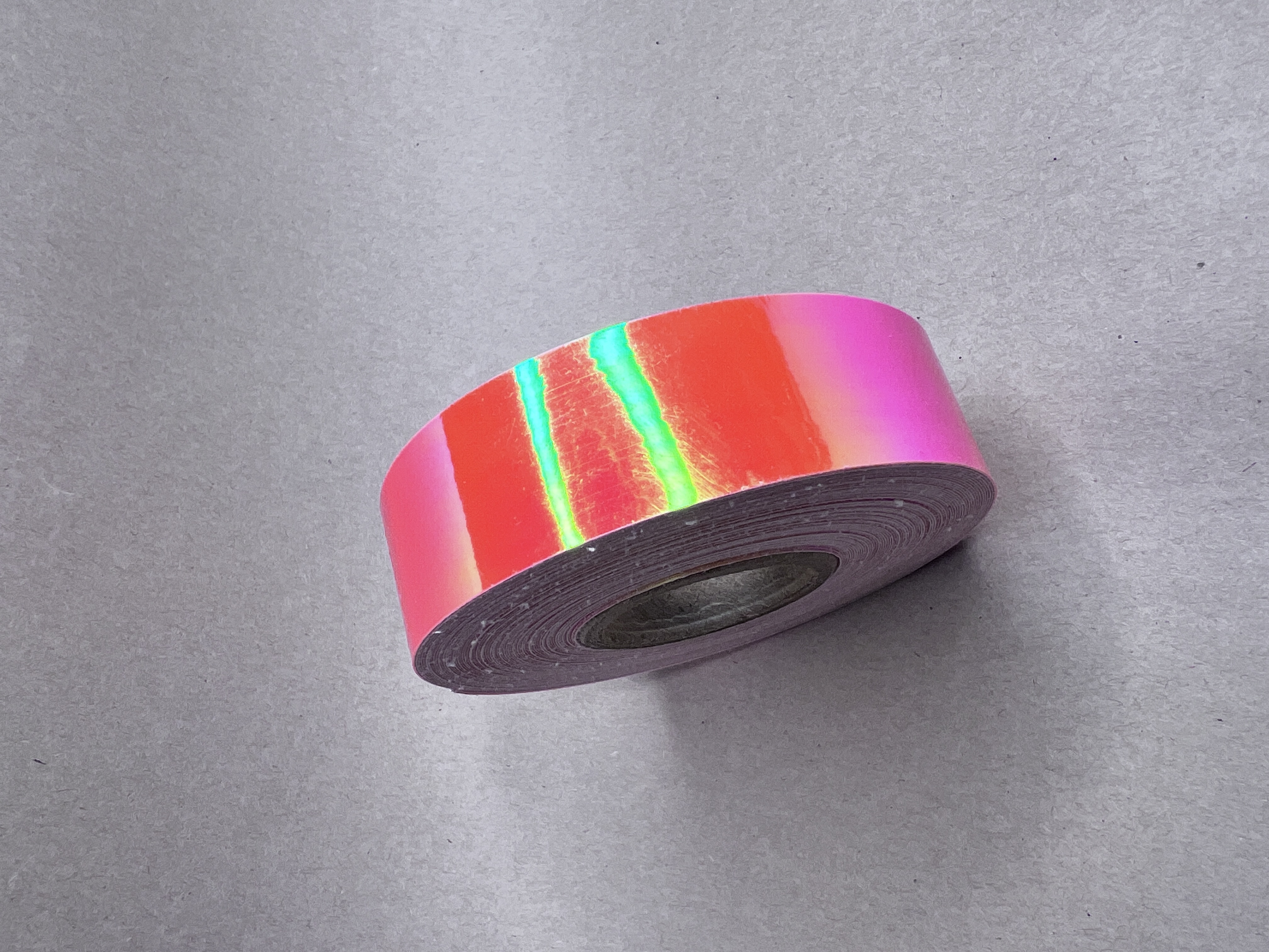 Irridium orange Deco-Tape color changing 12m 19mm morphing 