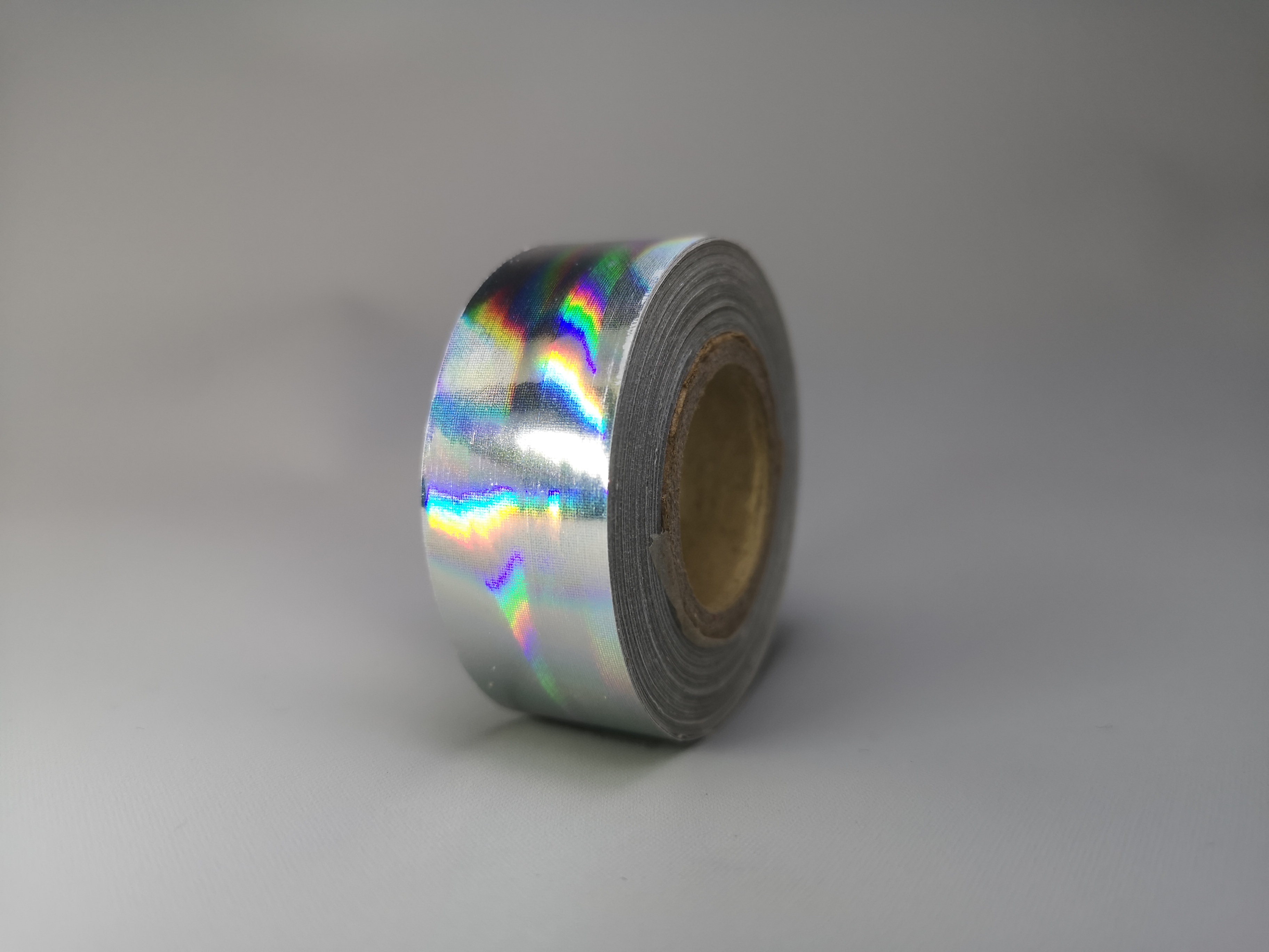 Holo Rainbow Silver 11m Deco-Tape