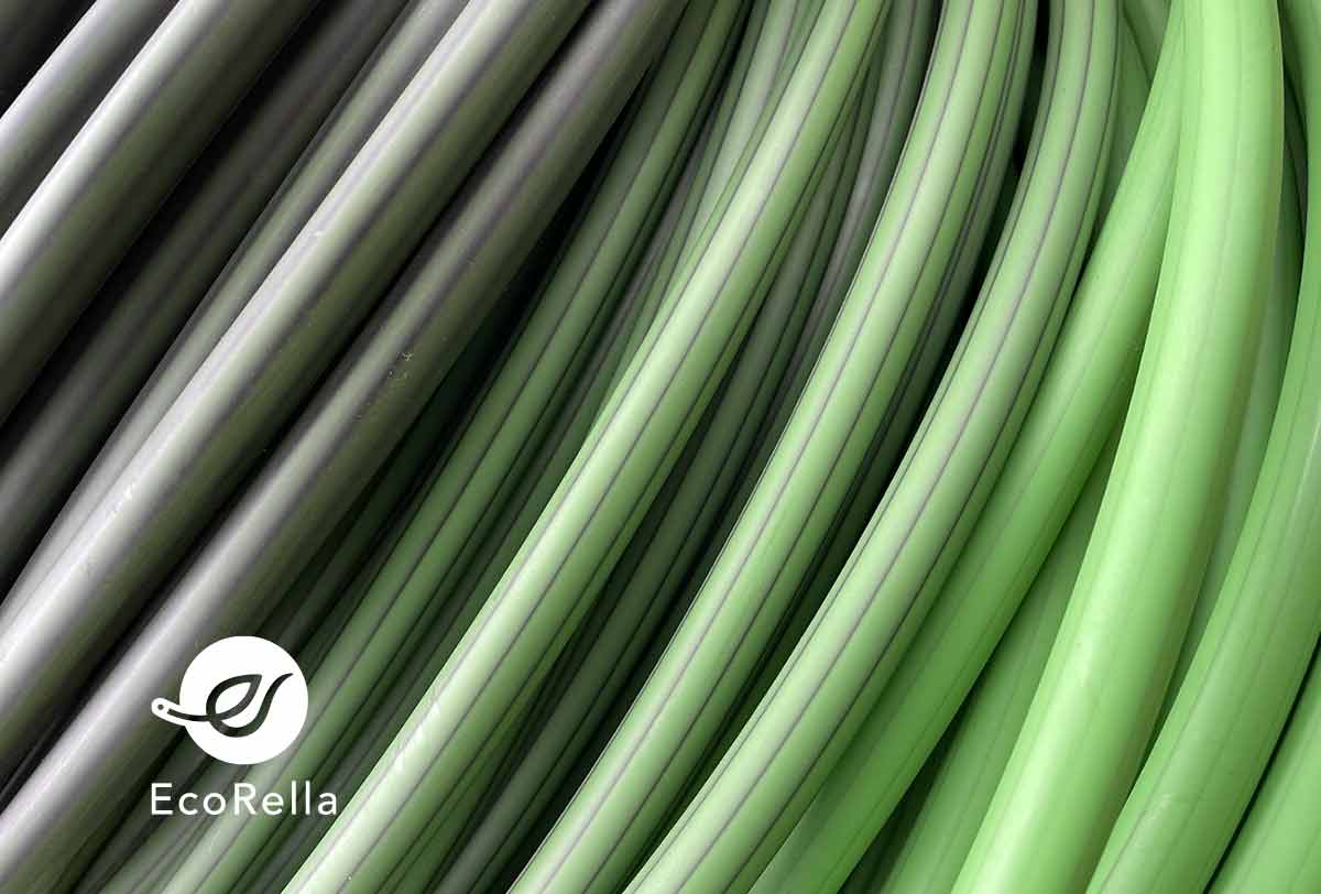 Umstieg auf 100% Recycling-Material Umstieg auf 100% Recycling-Material