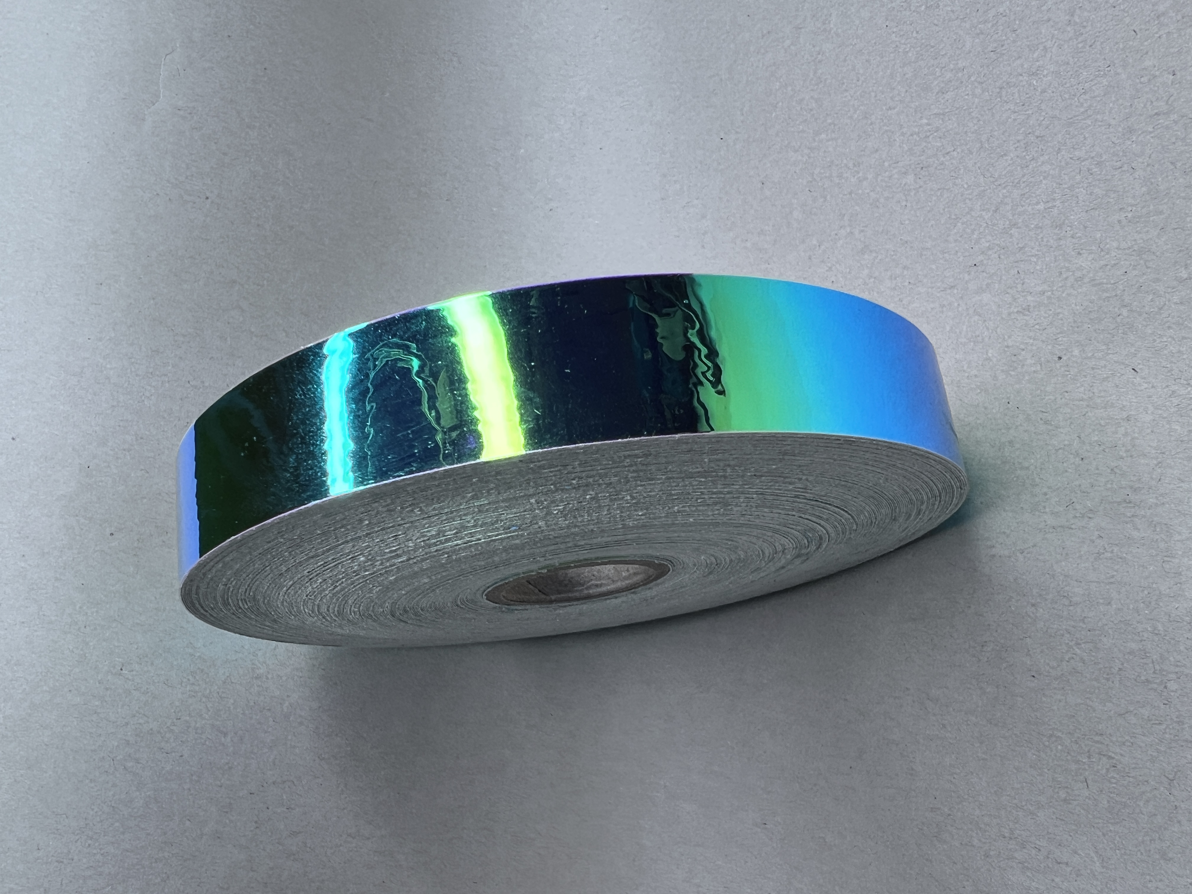 Fluro green Deco-Tape color changing 46 m 19mm morphing grün