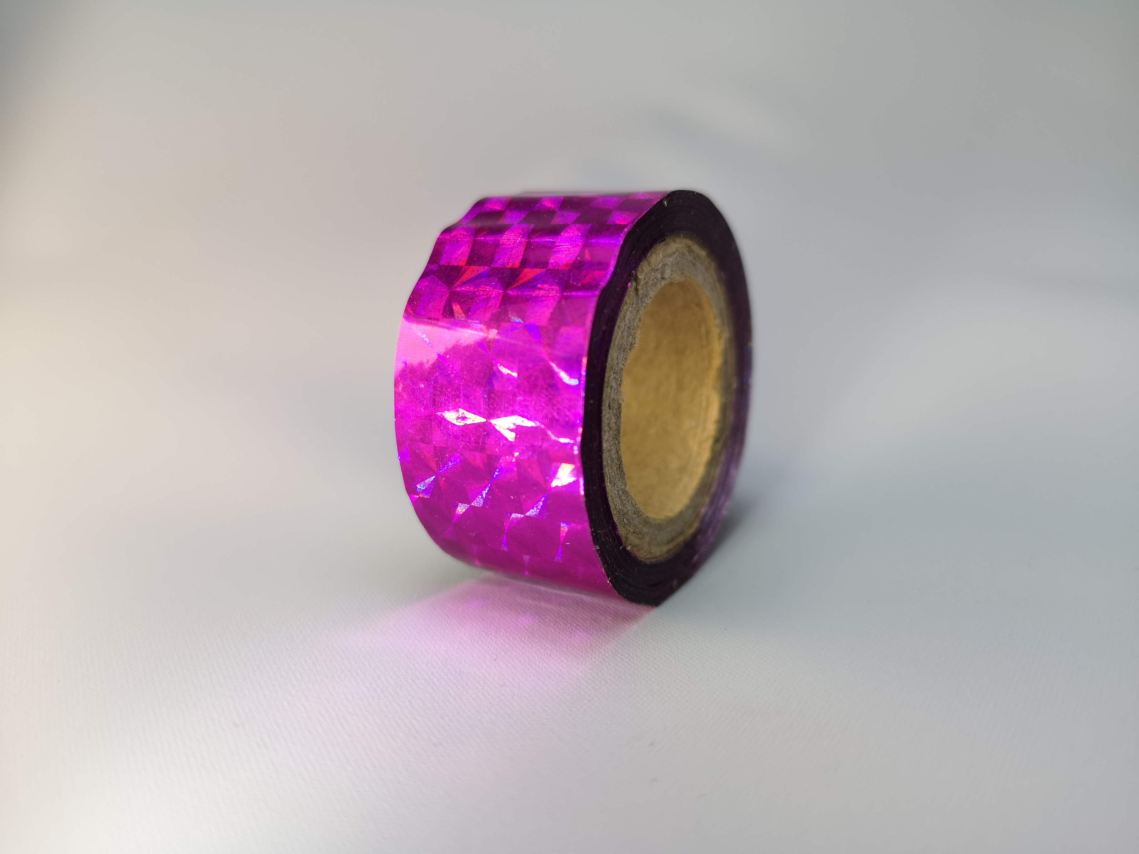 Holografic Prisma Pink 11m Deco-Tape