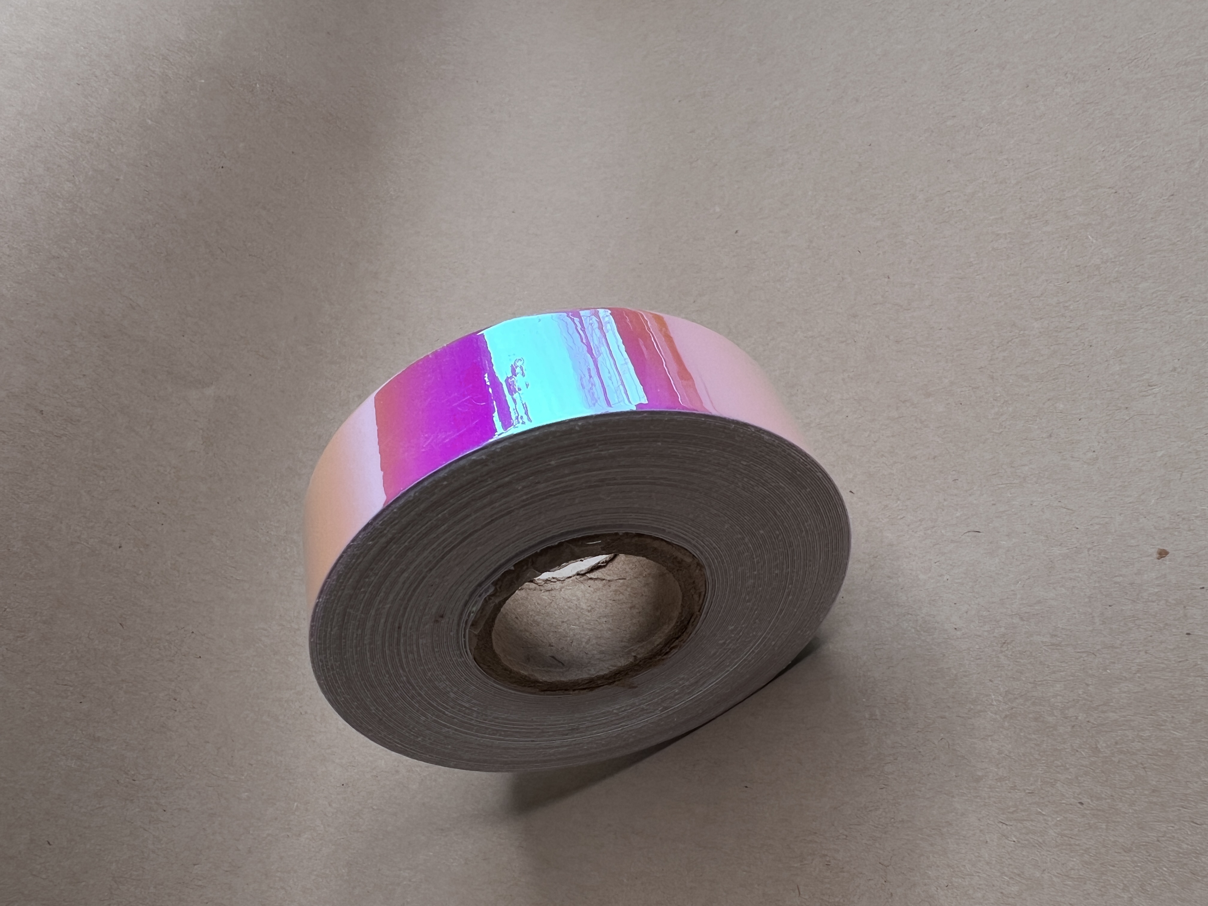 rainbow Iridium Trans 6m Deco-Tape transparent Einhorn Unicorn  