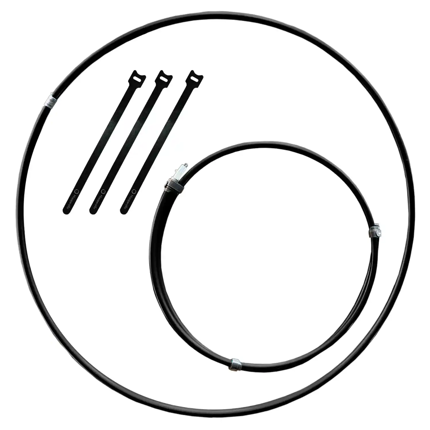 HDPE Ecorella® PRO BLACK - aus Recycling Tubing
