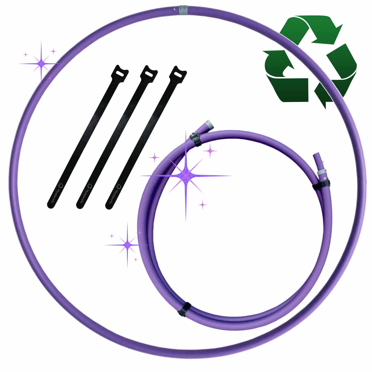 Ecorella® KIDS PERLAMARANT - der erste Hula Hoop aus 100% Recycling Tubing Ecorella® KIDS PERLAMARANT - der erste Hula Hoop aus 100% Recycling Tubing