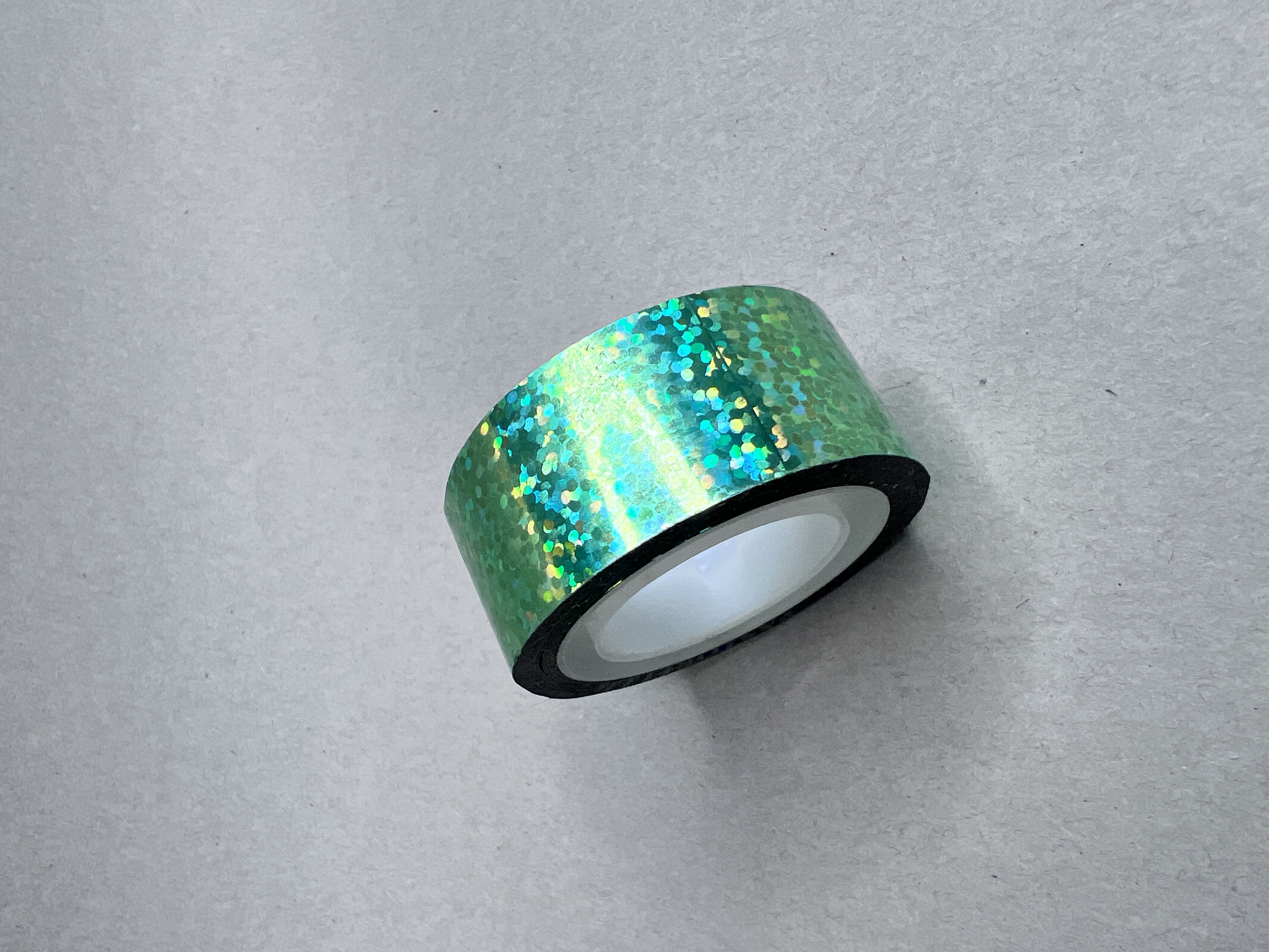 Holo Sequin Sparcle green grün 6m Deco-Tape Pastorelli 
