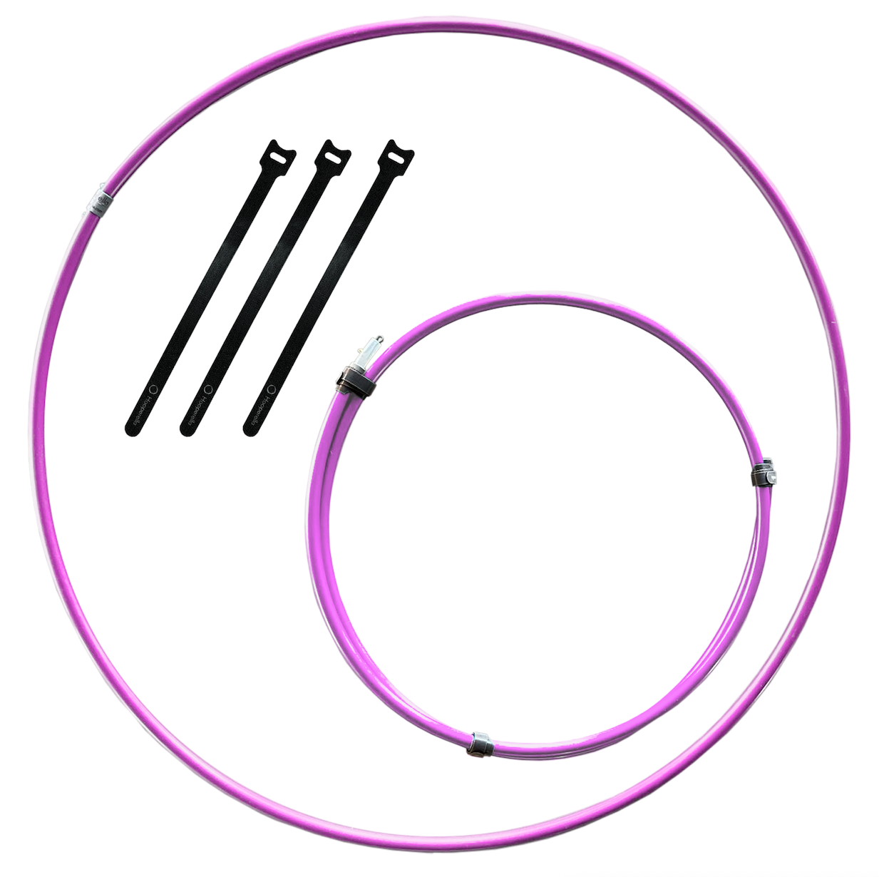 HDPE Ecorella® PRO Telemagenta - aus Recycling Tubing  