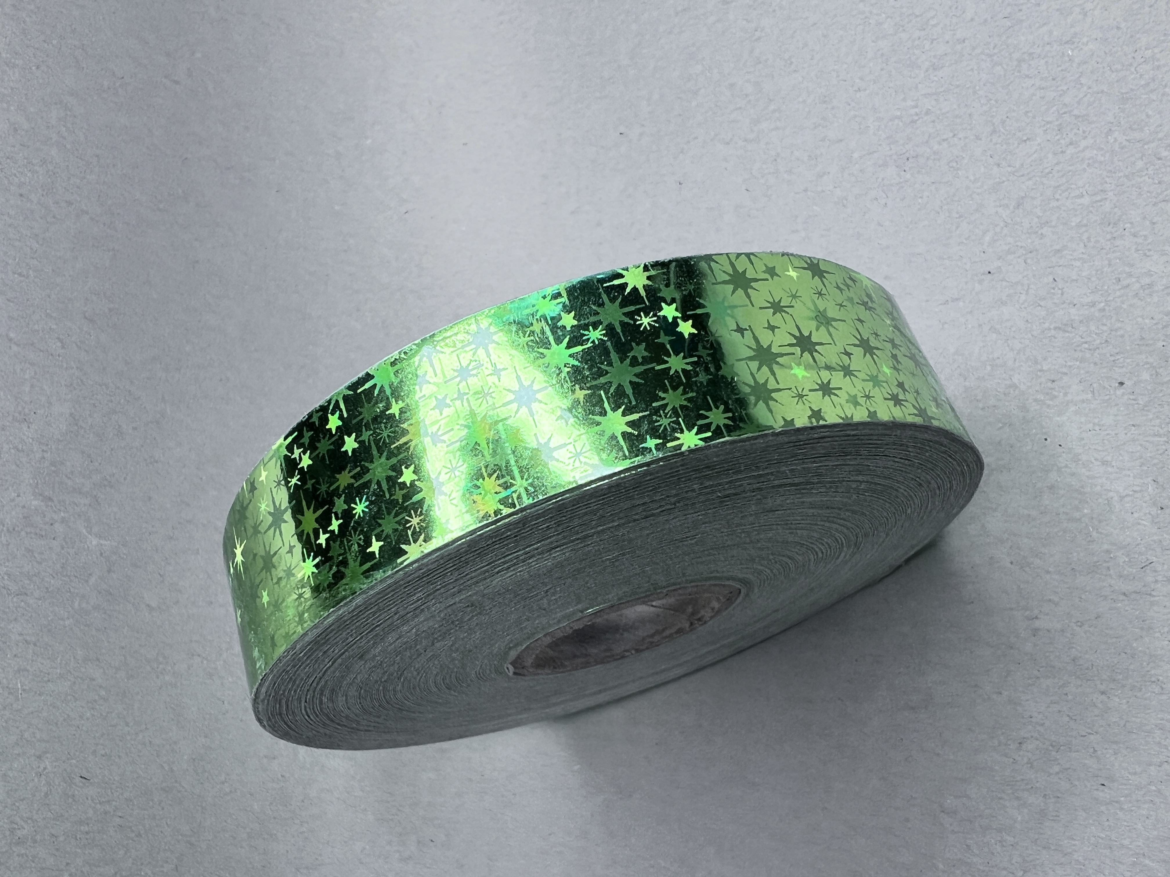 Holo Star grün green 25m Deco-Tape 