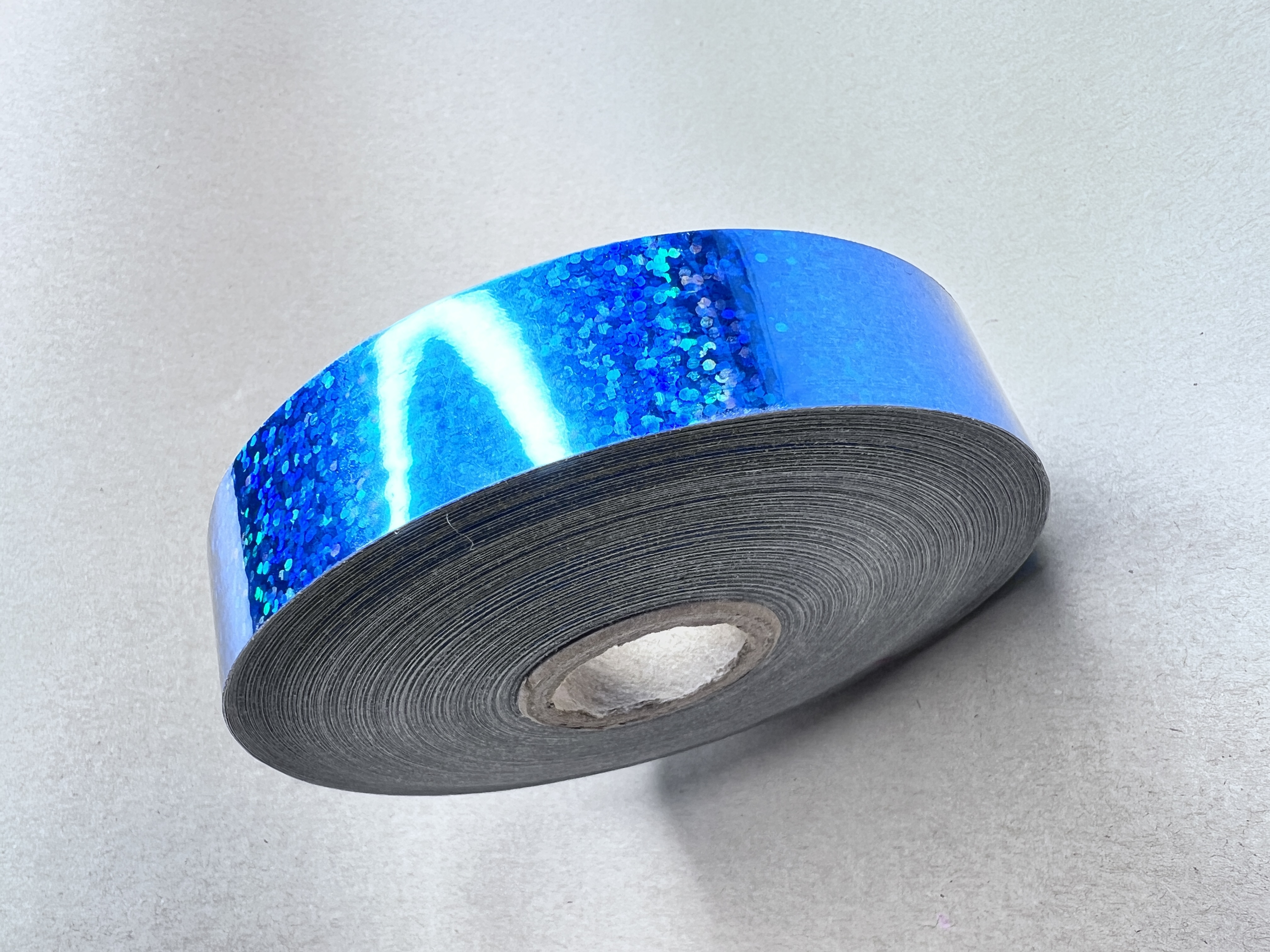 Holo Sequin Sparcle  Blau blue 25m Deco-Tape 