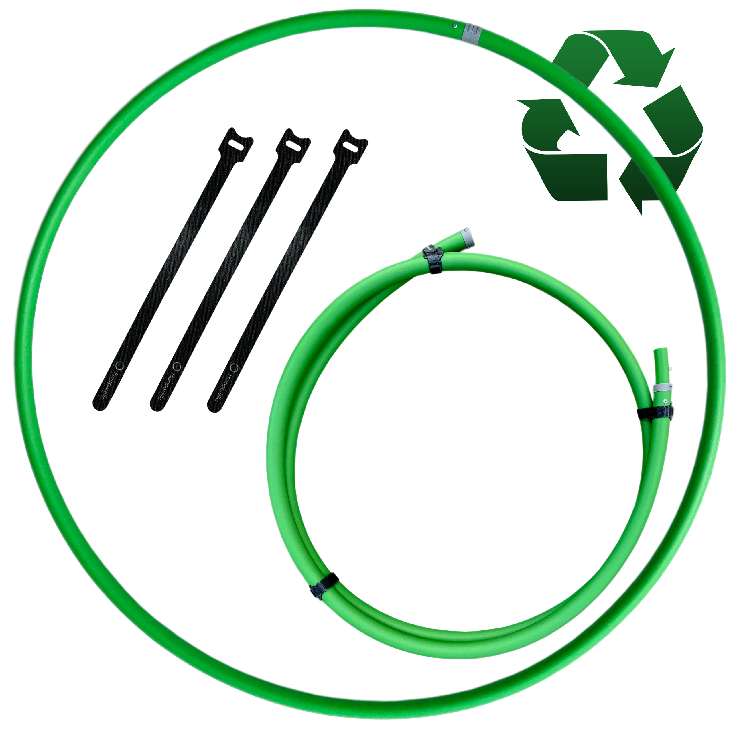 Ecorella® START - der erste Hula Hoop aus 100% Recycling Tubing