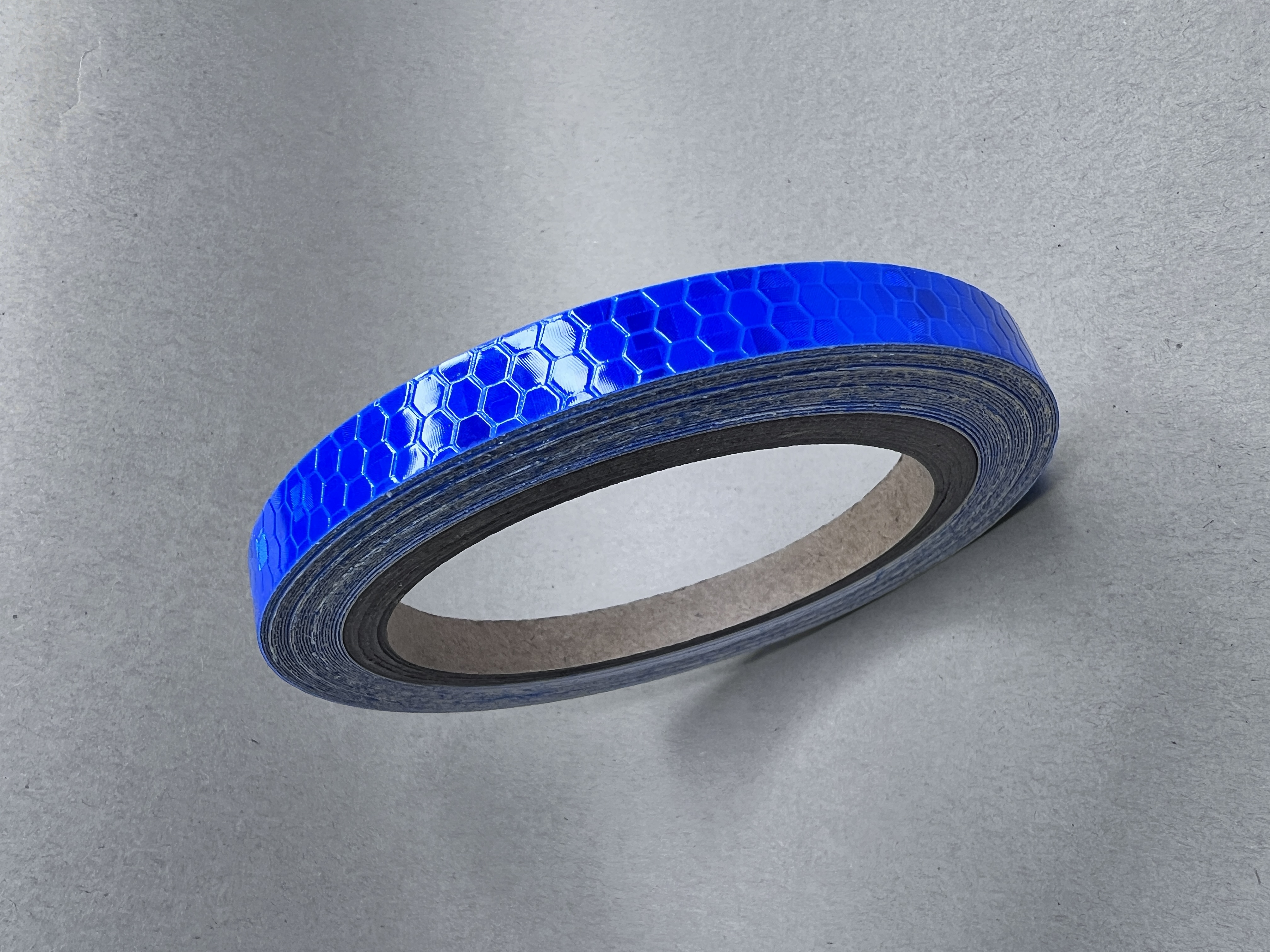 Reflektorband reflective Tape blau vinyl 5m Deco-Tape 10mm 