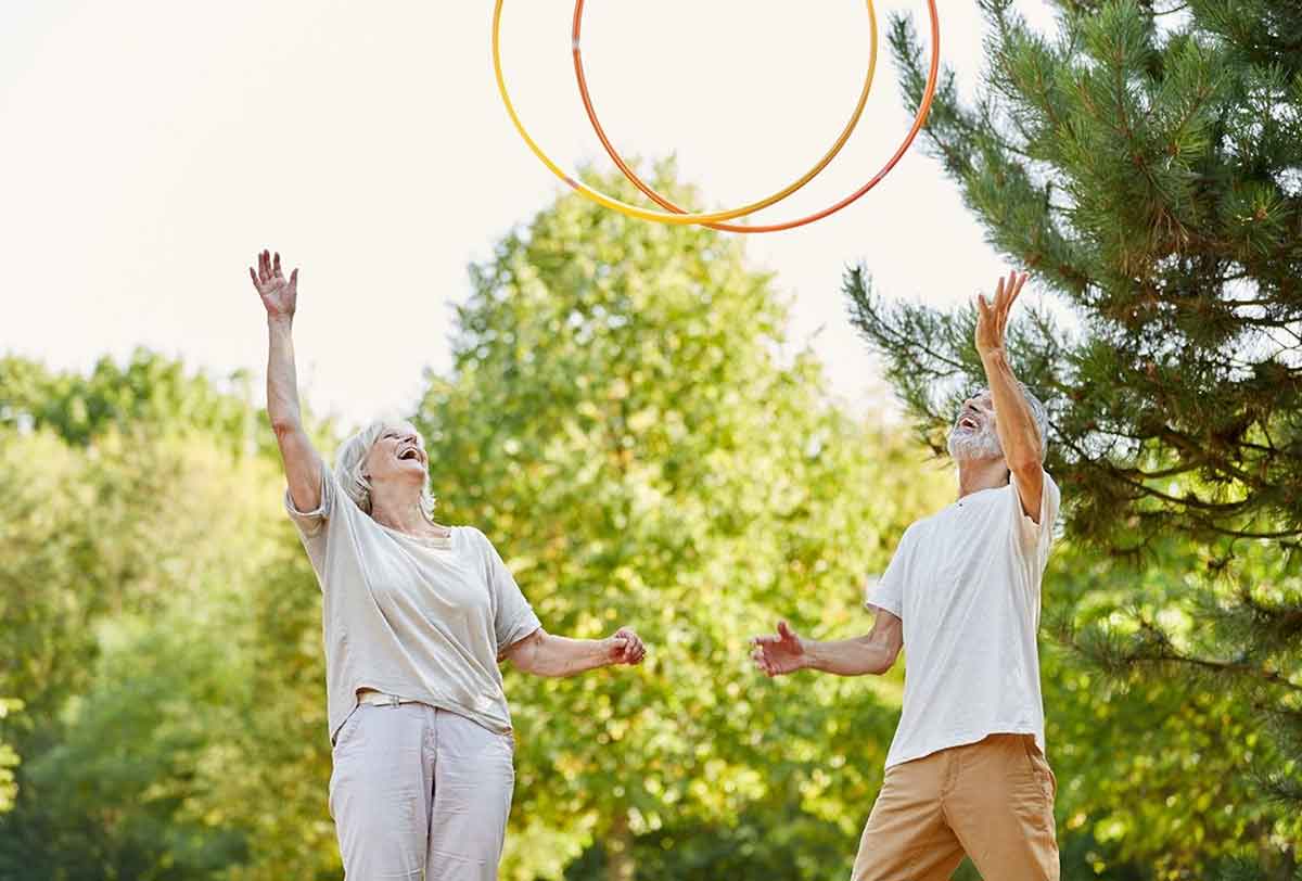 Hula Hoop im Alter Hula Hoop im Alter