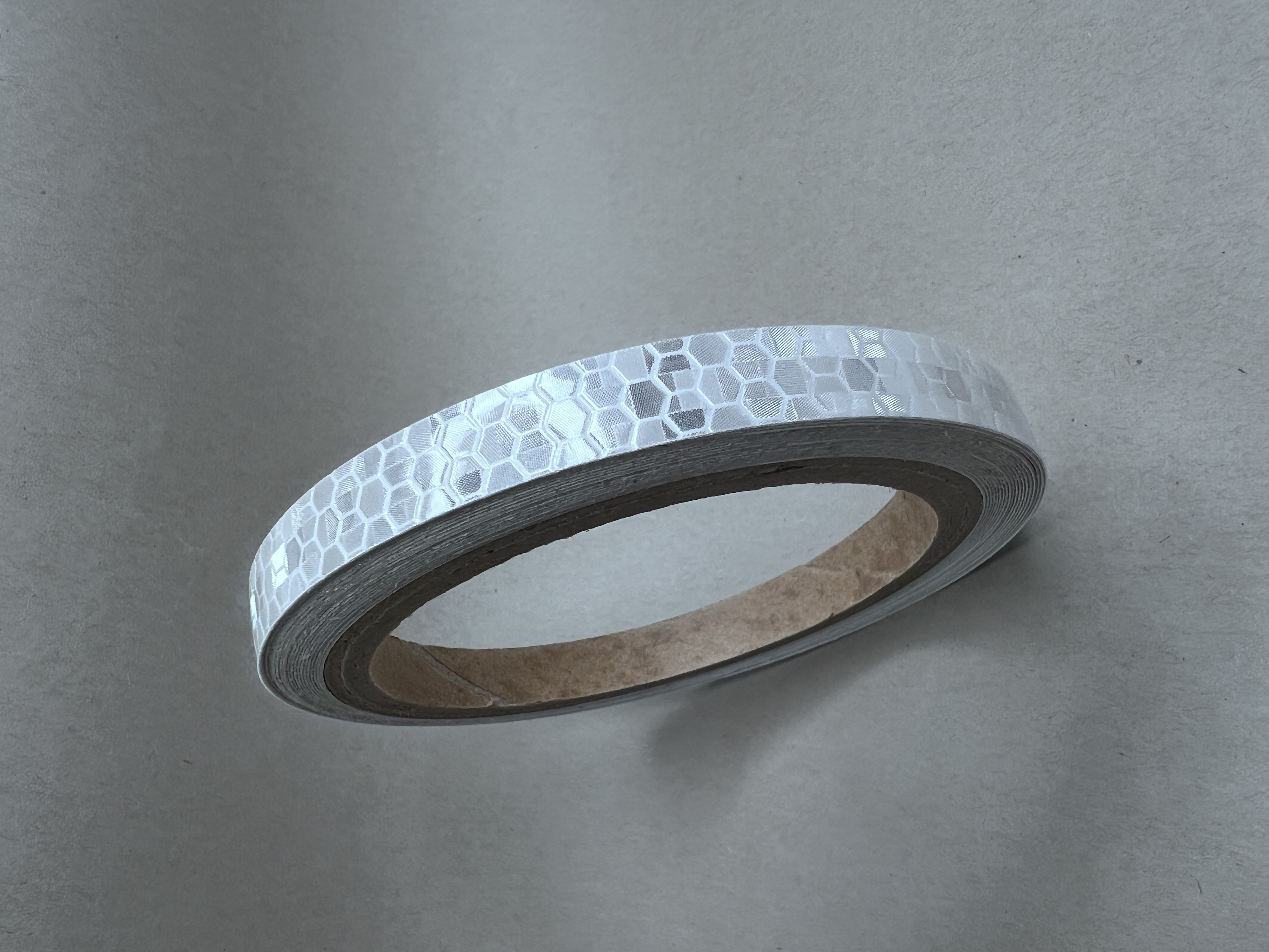 Reflektorband reflective Tape weiß white vinyl 5m Deco-Tape 10mm