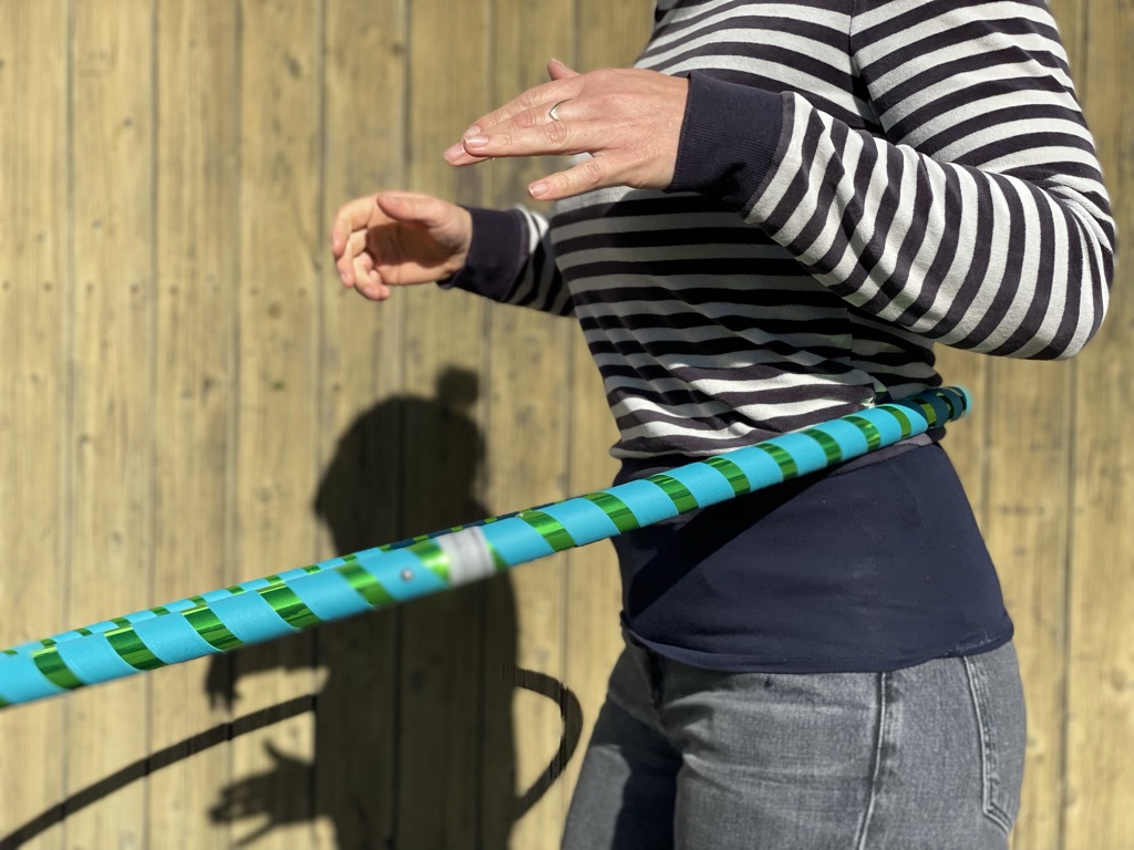 Hula Hoop Workshop online 60 min Anfänger:innen 1-6 Personen