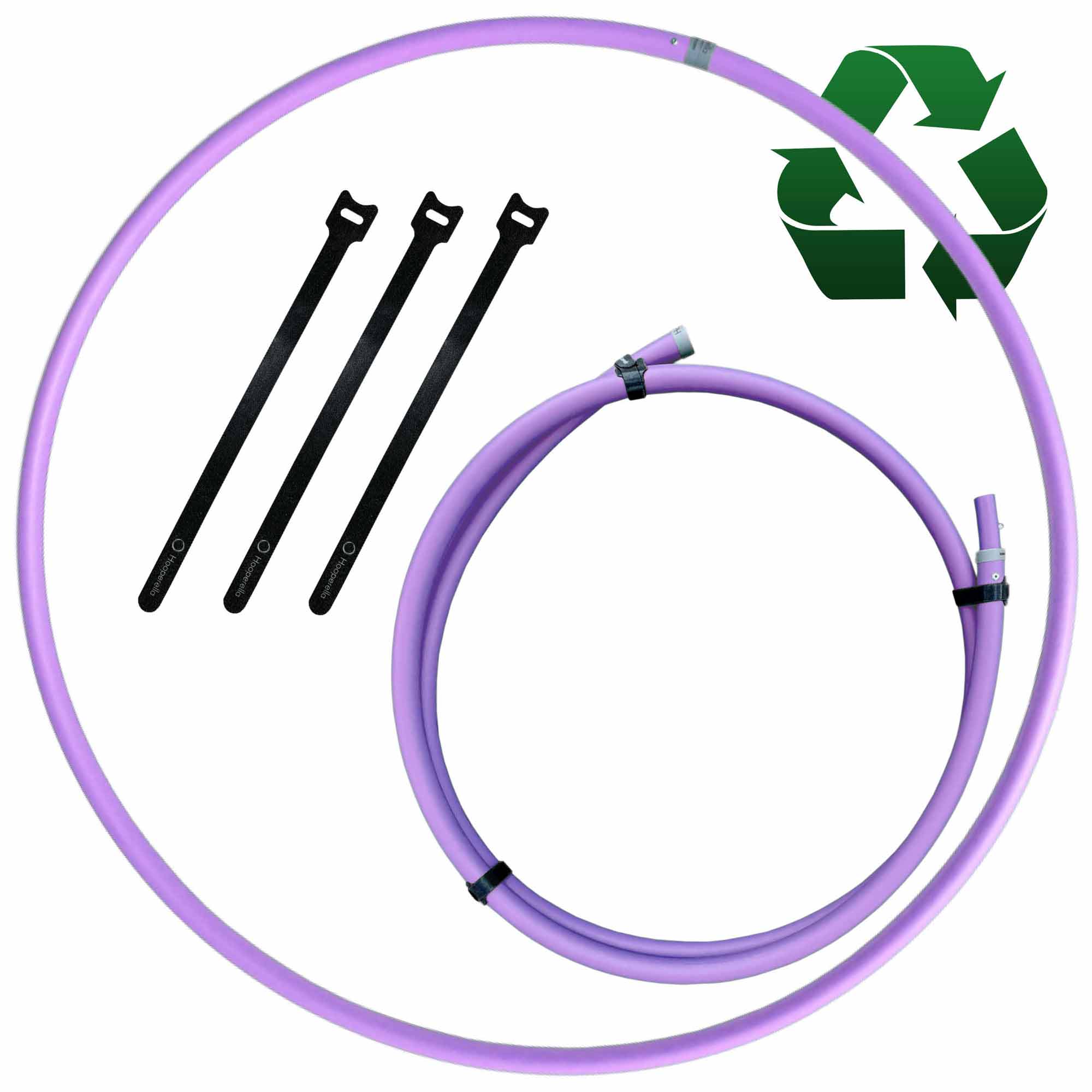Ecorella® KIDS LILA - der erste Hula Hoop aus Recycling Tubing Ecorella® KIDS LILA - der erste Hula Hoop aus Recycling Tubing