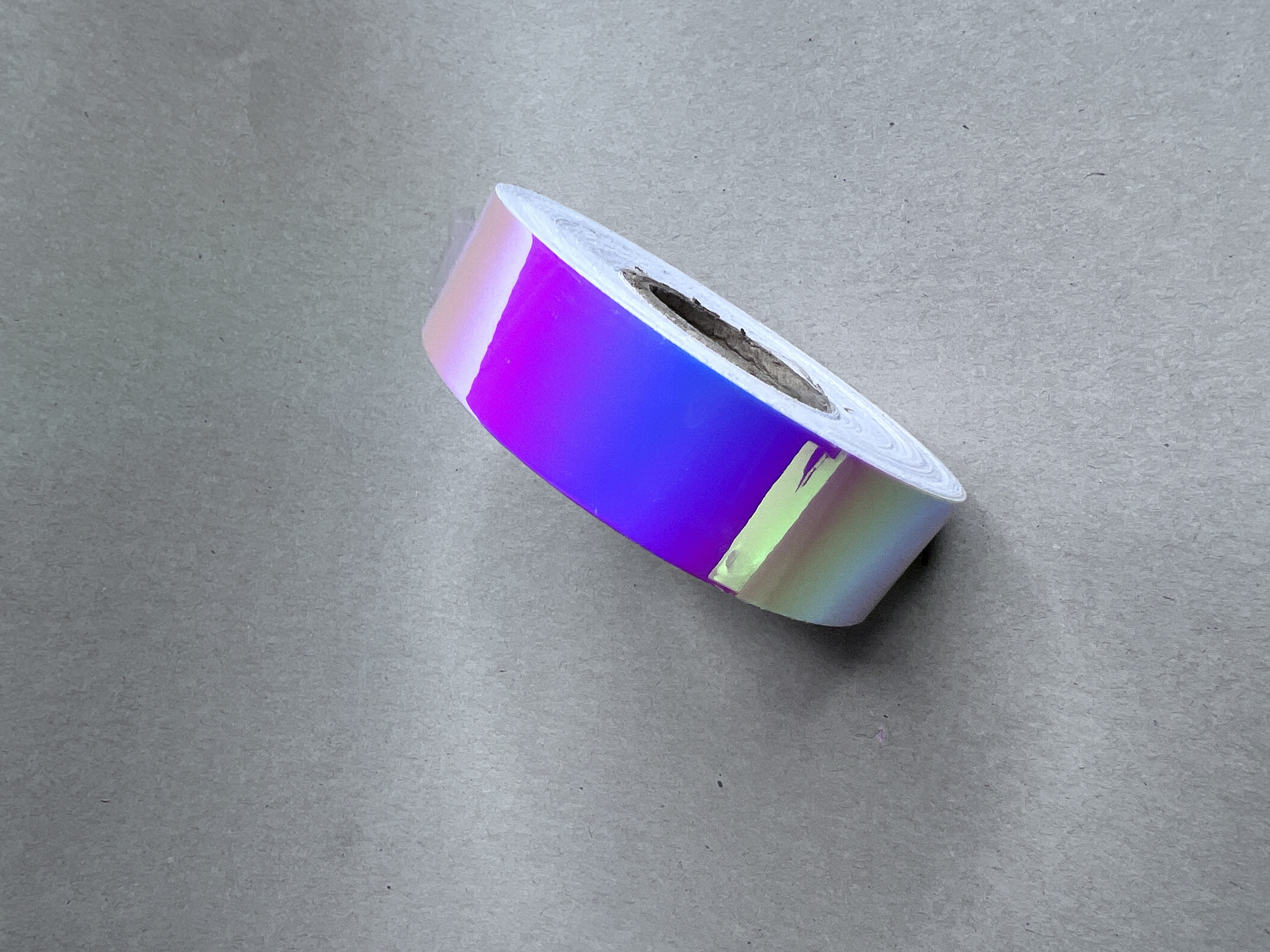 rainbow Iridium Trans 25m Deco-Tape transparent Einhorn Unicorn 