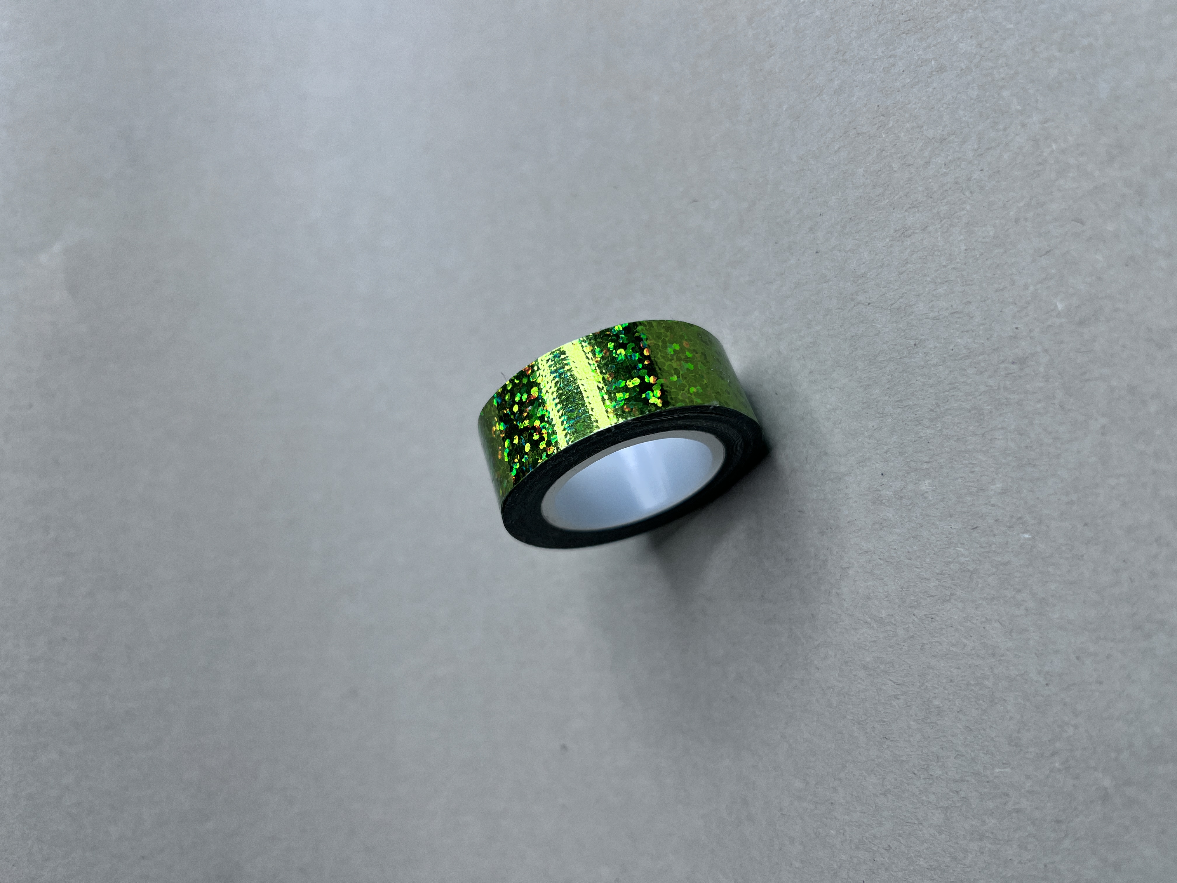 Holo Sequin Sparcle green 3,5m Deco-Tape 15mm 