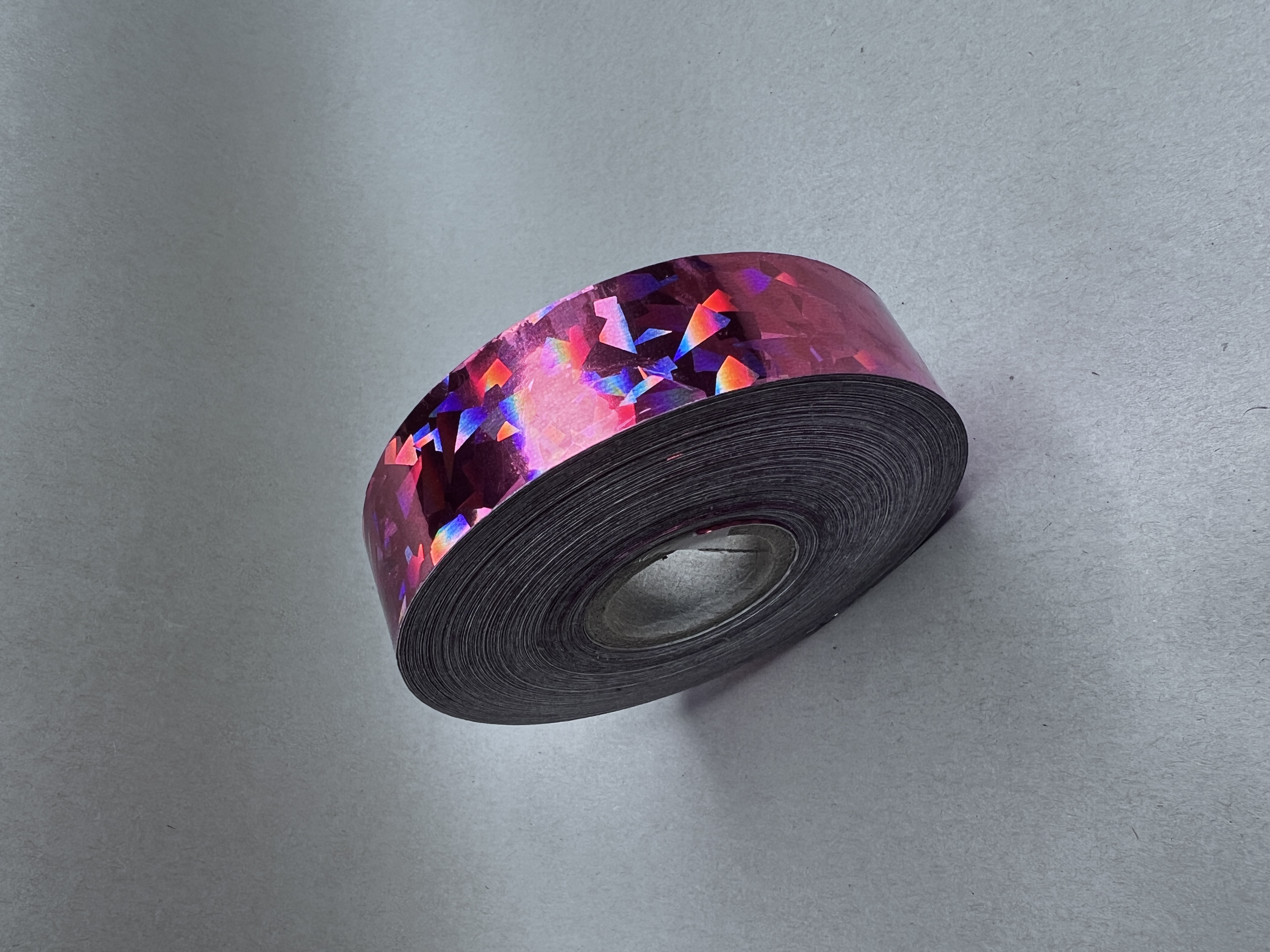 Holo Ice Pink rot 25m Deco-Tape 