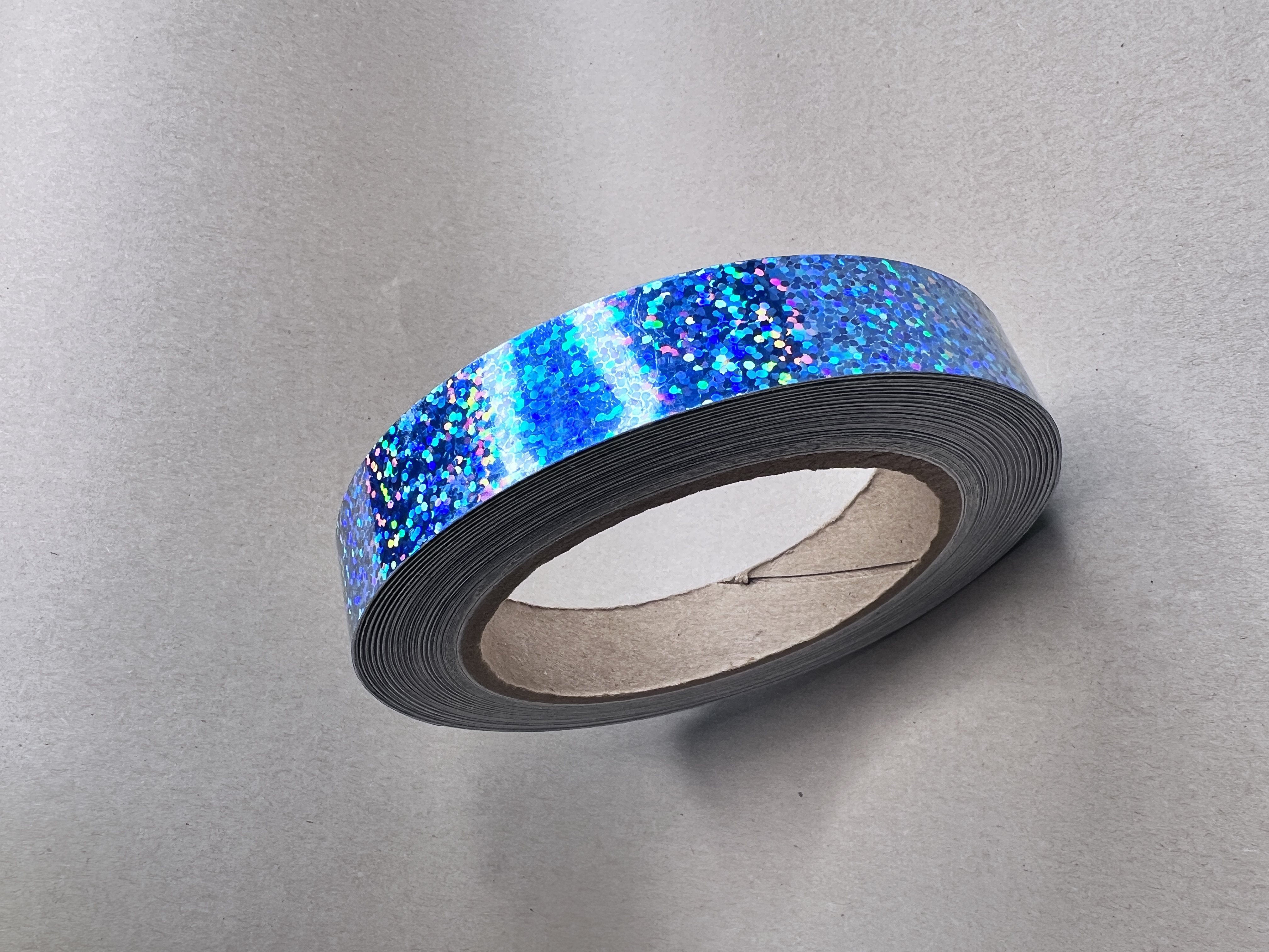 Blue rainbow sparcle Hoopologie blau bunt Deco-Tape 15m 19mm  